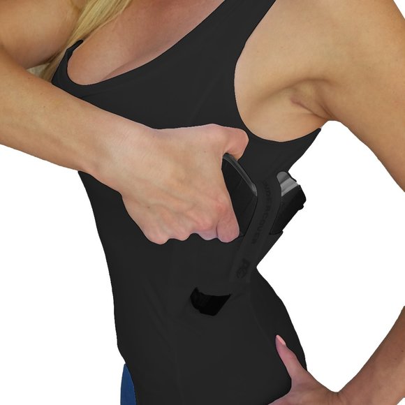 Concealed carry shirt tank top holster tactical - Picture 3 of 3